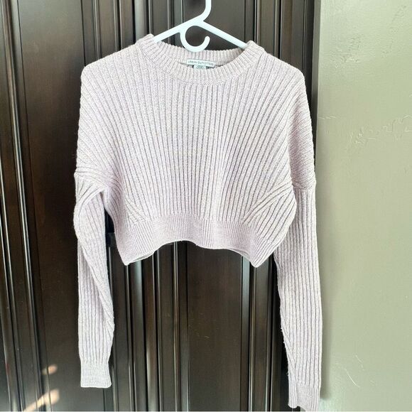 Urban Outfitters Sweaters - Urban Outfitters Lavender Pink Ribbed Sweater Size S